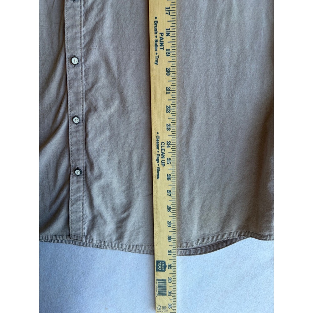 5.11 Tactical Mens XL Khaki Tan Short Sleeve Button Down Utility Work Shirt - Picture 6 of 7